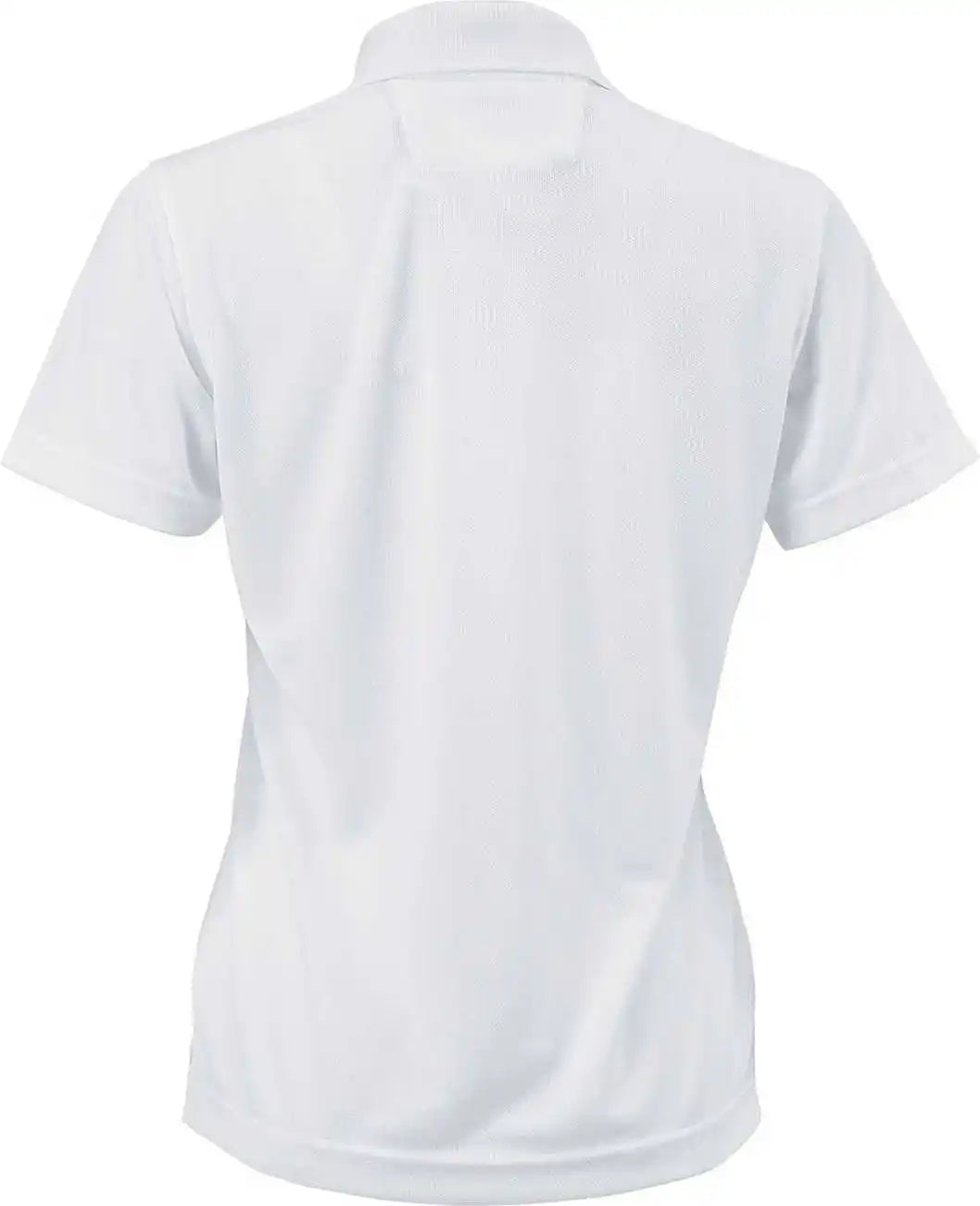 Paragon 104 Ladies Solid Mesh Polo White