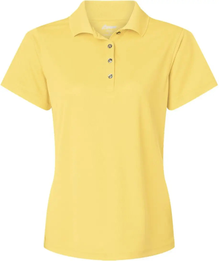 Paragon 104 Women’s Saratoga Performance Mini Mesh Polo - Butter