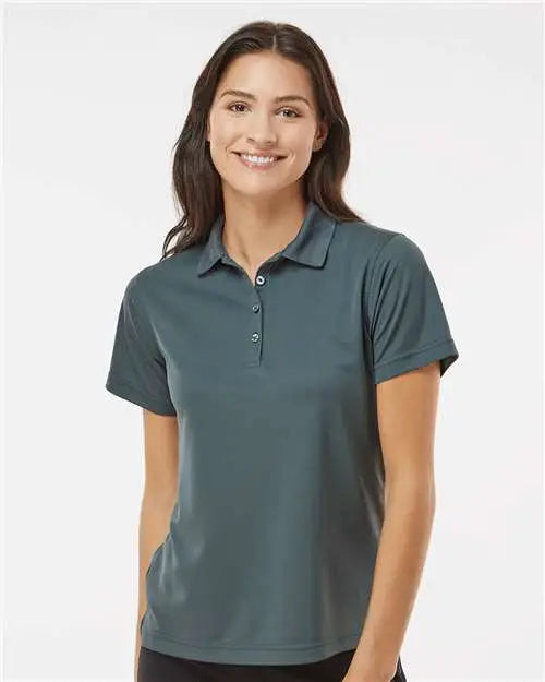 Paragon 104 Women’s Saratoga Performance Mini Mesh Polo - Carbon