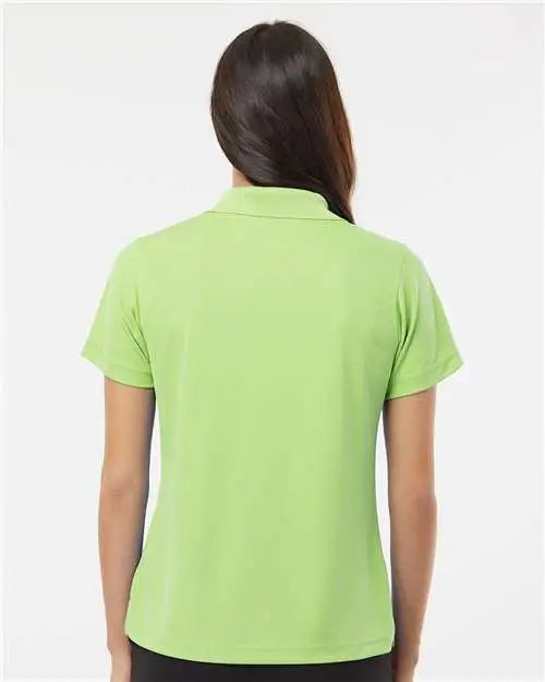 Paragon 104 Women’s Saratoga Performance Mini Mesh Polo - Kiwi