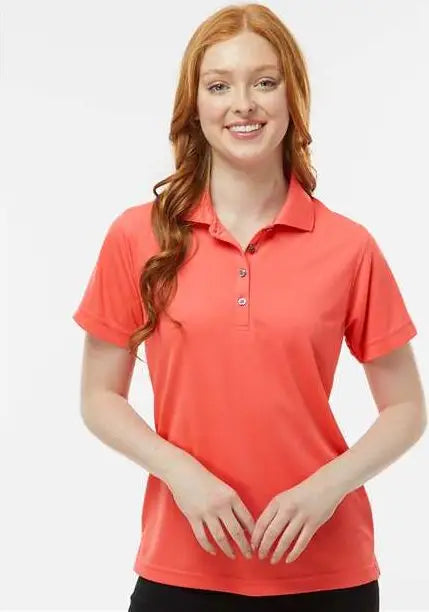 Paragon 104 Women’s Saratoga Performance Mini Mesh Polo - Melon