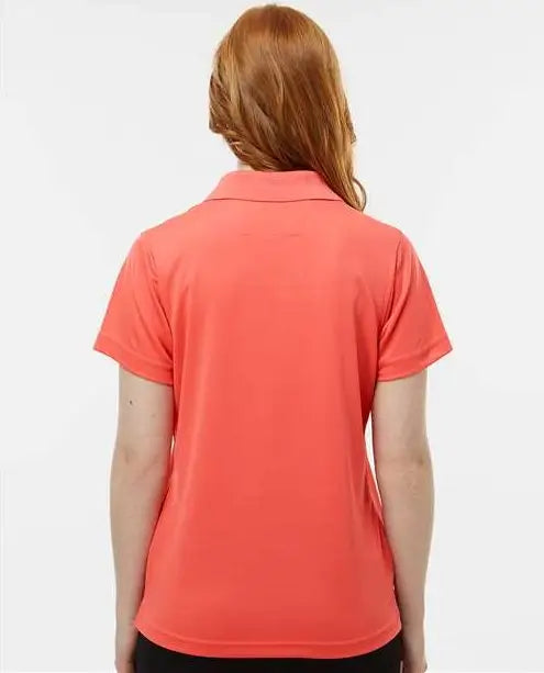 Paragon 104 Women’s Saratoga Performance Mini Mesh Polo - Melon