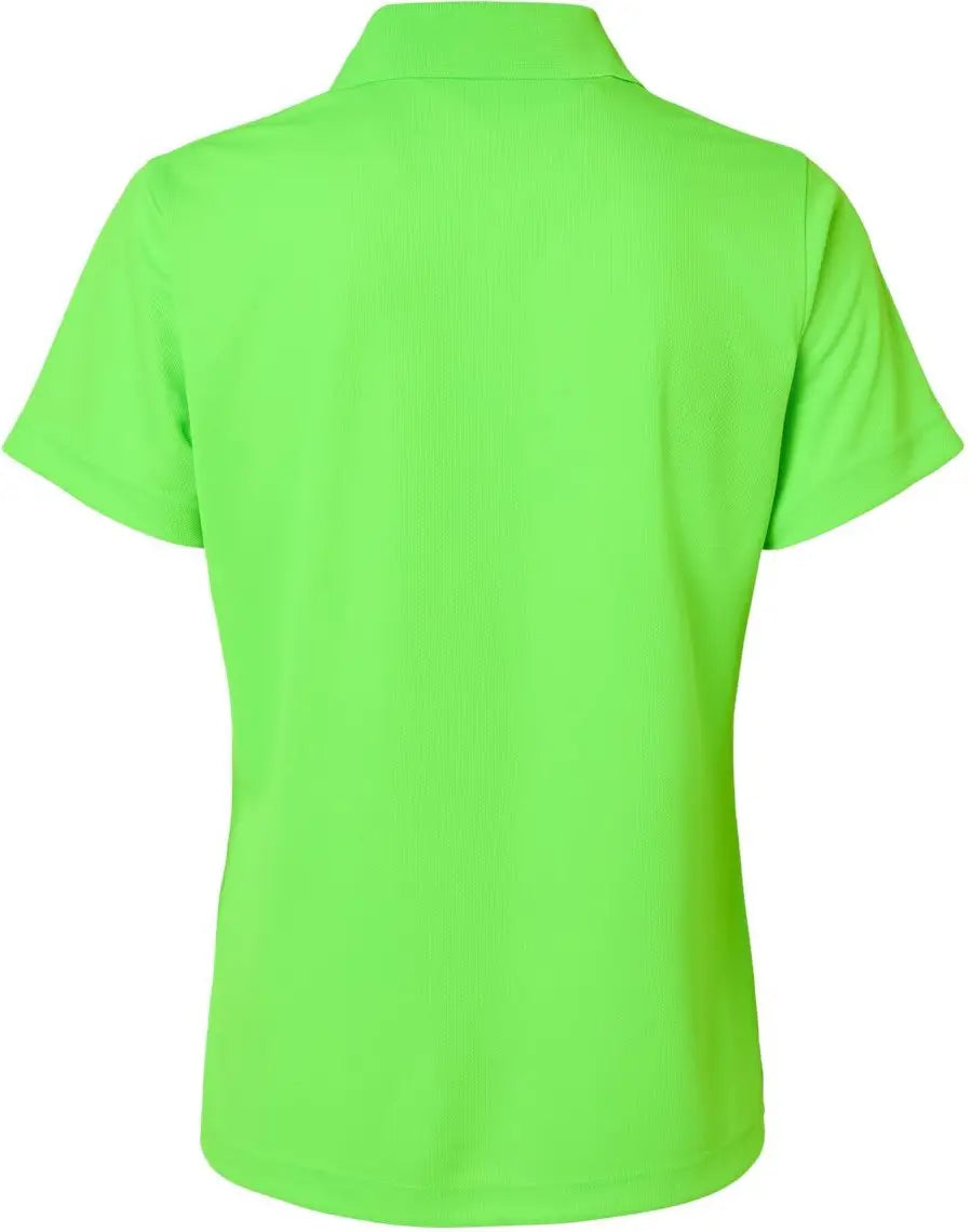 Paragon 104 Women’s Saratoga Performance Mini Mesh Polo - Neon Lime