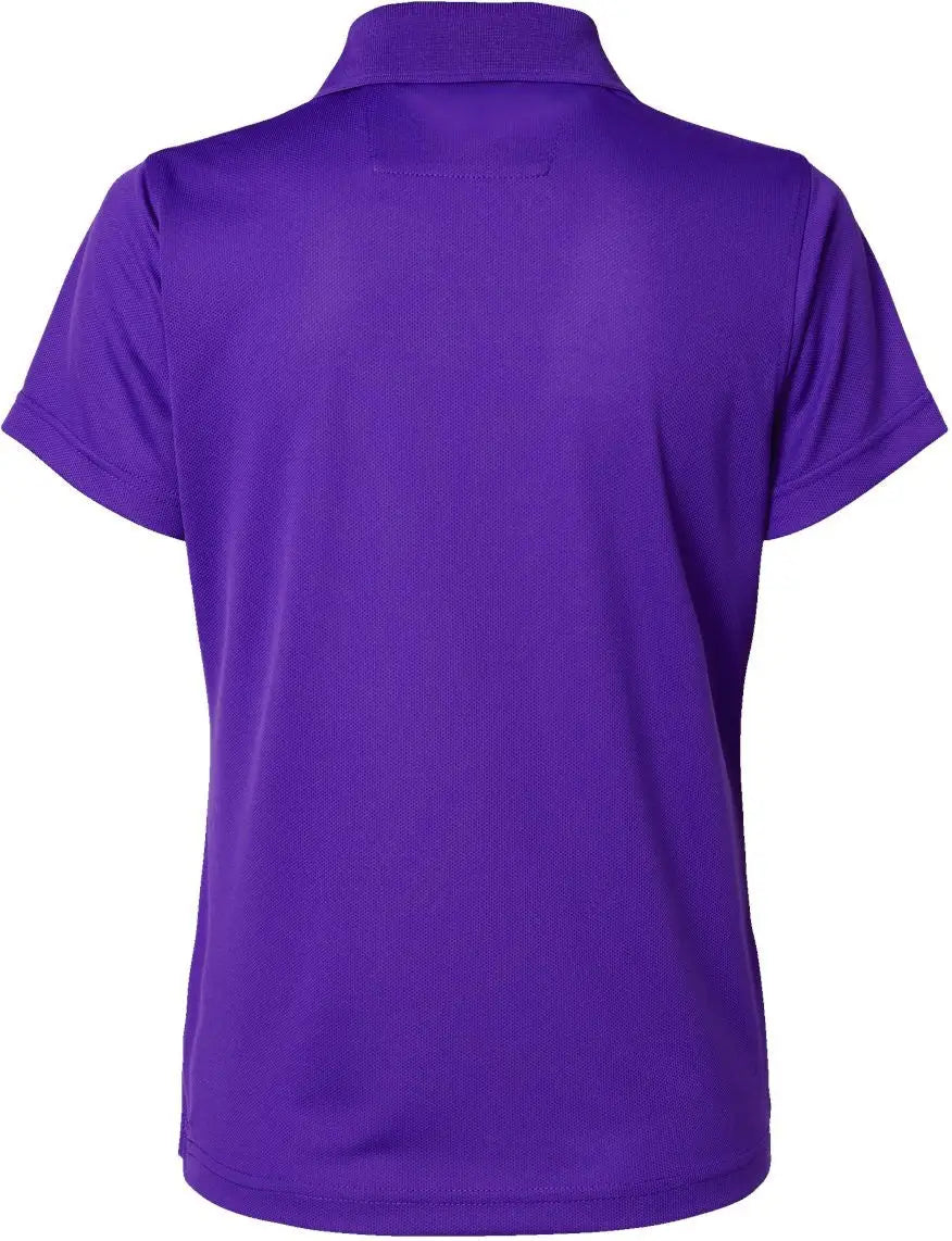 Paragon 104 Women’s Saratoga Performance Mini Mesh Polo - Purple - Ladies Xs