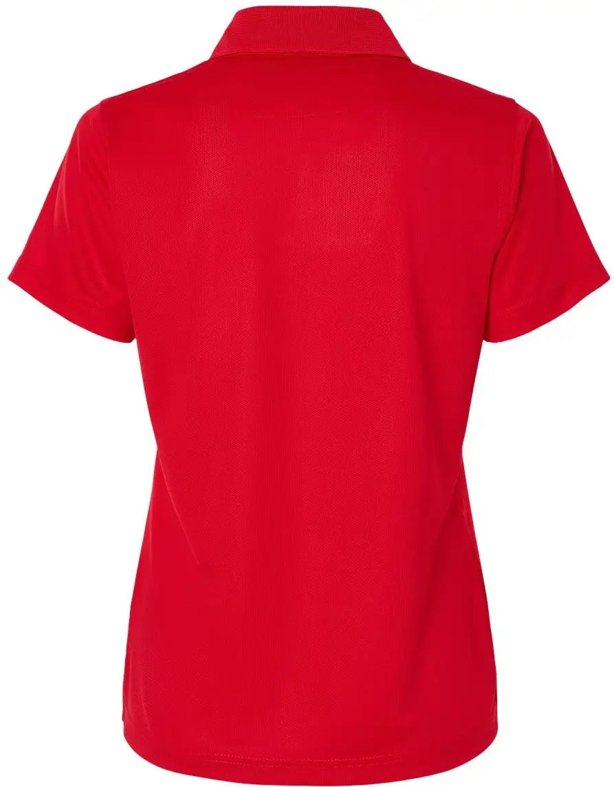 Paragon 104 Women’s Saratoga Performance Mini Mesh Polo - Red