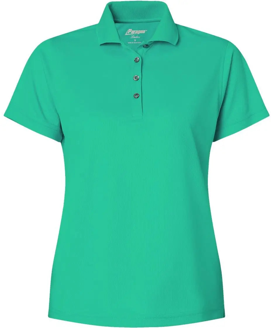 Paragon 104 Women’s Saratoga Performance Mini Mesh Polo - Seagreen - Ladies Xs