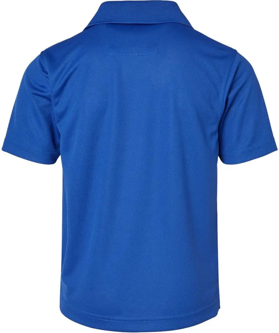 Paragon 108y Youth Saratoga Performance Mini Mesh Polo - Royal