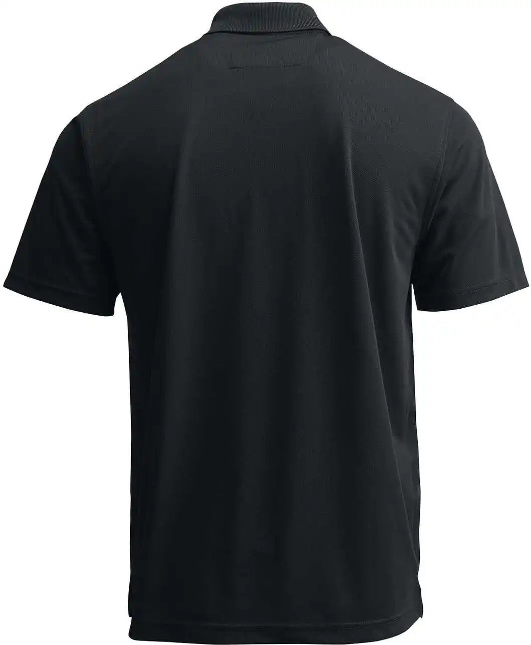 Paragon 108y Youth Solid Mesh Polo Black