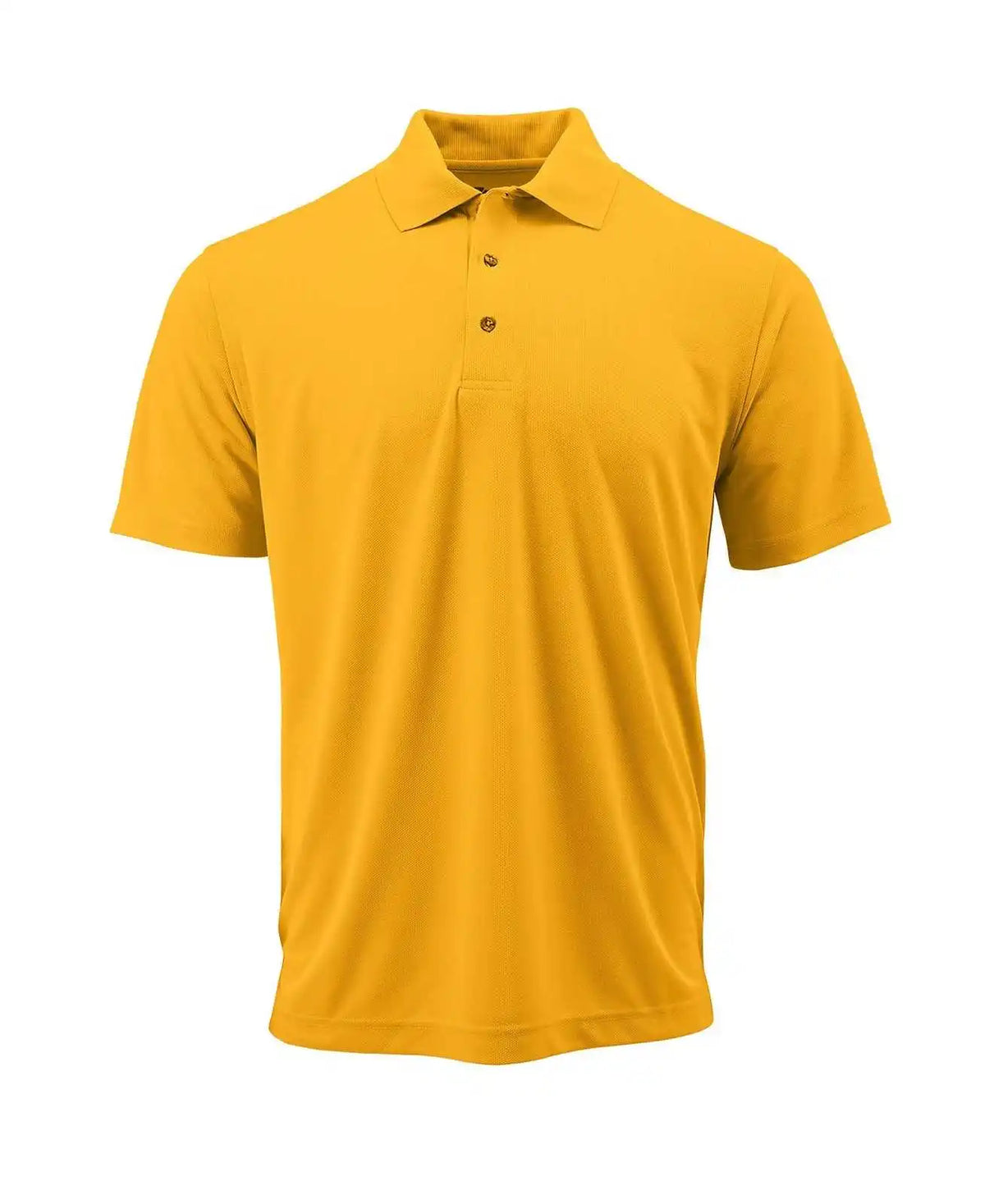 Paragon 108y Youth Solid Mesh Polo Gold