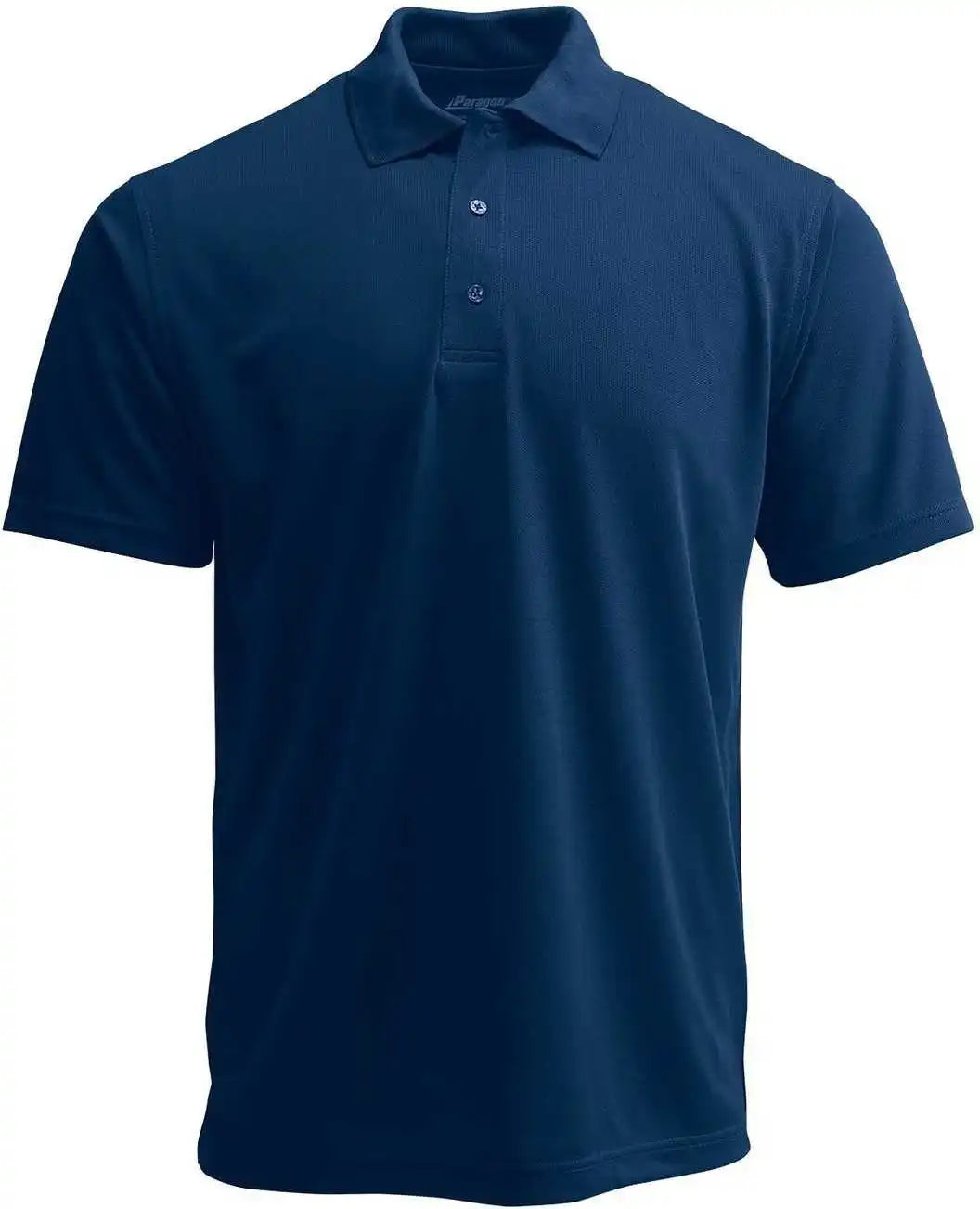 Paragon 108y Youth Solid Mesh Polo Navy