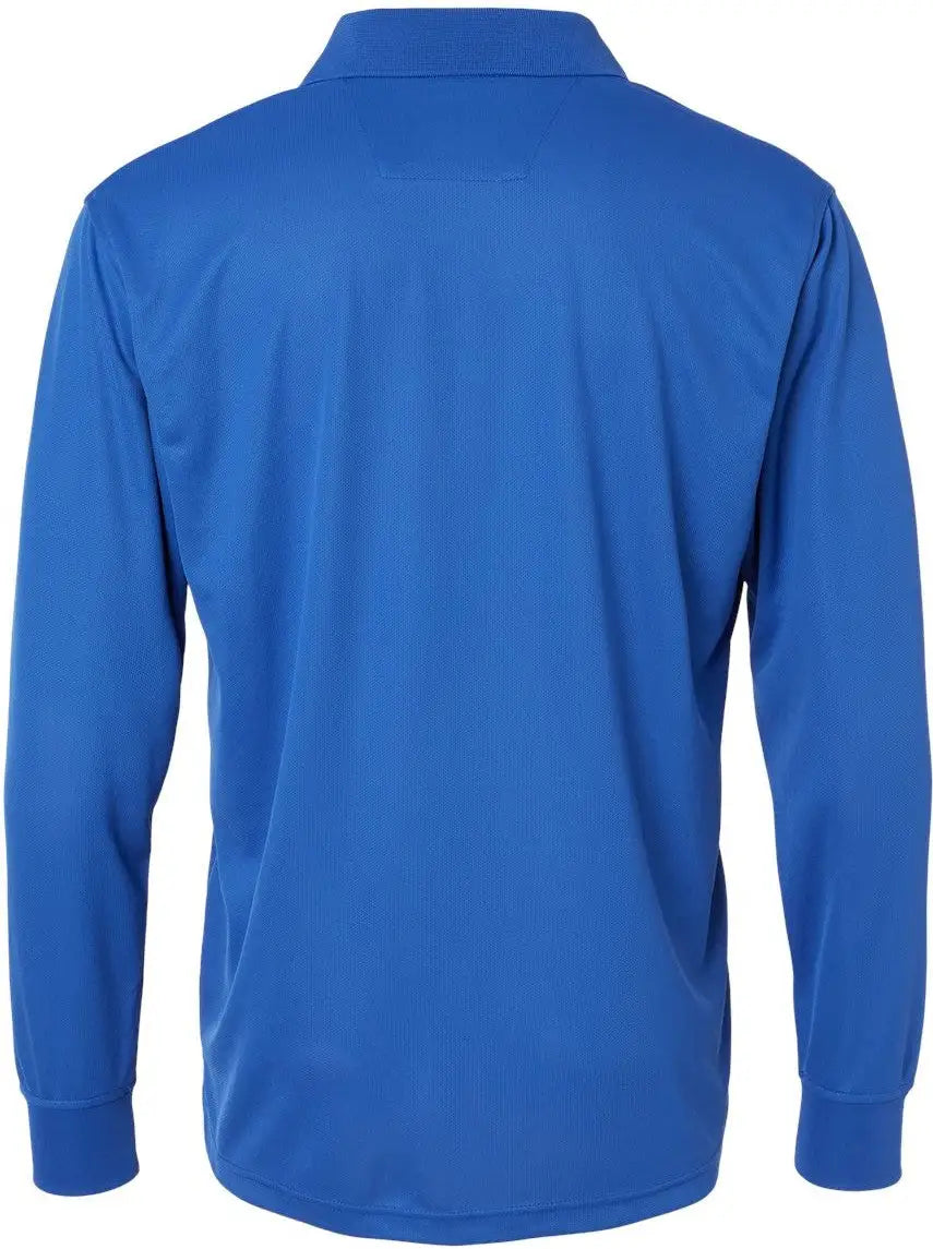 Paragon 110 Prescott Long Sleeve Polo - Royal - Adult s