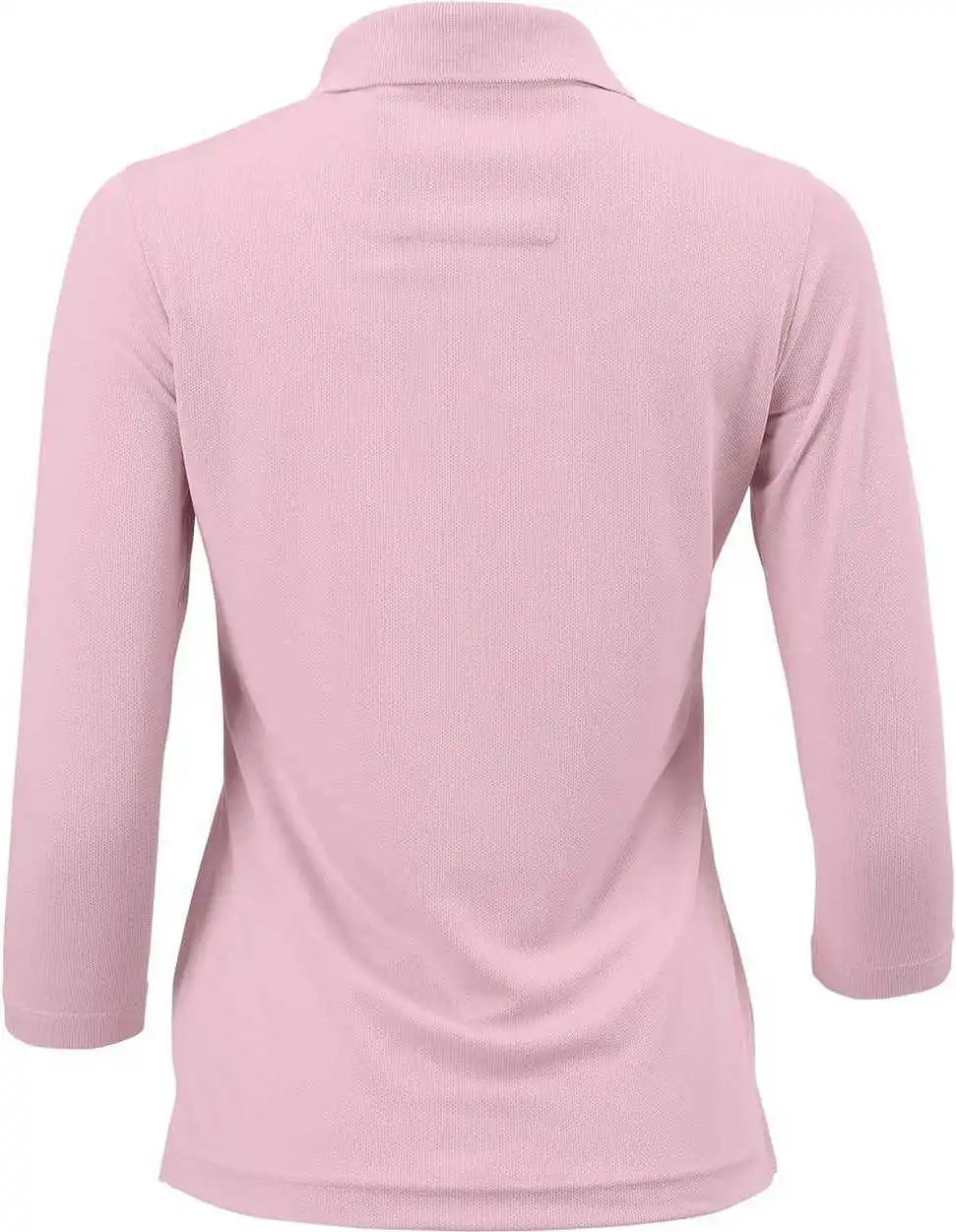 Paragon 120 Ladies 3/4 Sleeve Sport Shirt Charity Pink