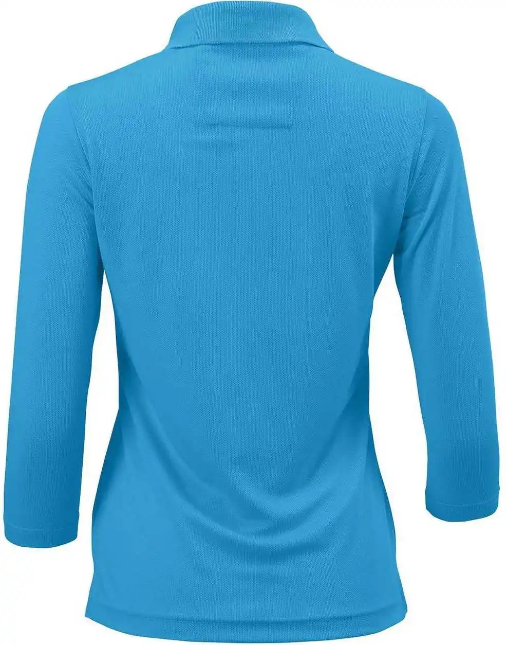 Paragon 120 Ladies 3/4 Sleeve Sport Shirt Turquoise