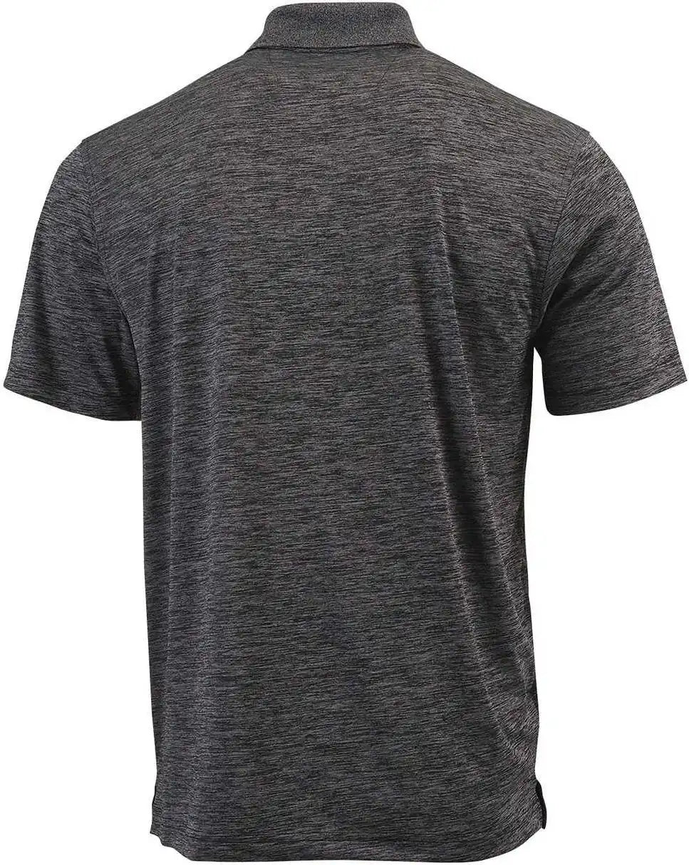 Paragon 130 Adult Performance Striated Polo Black Heather