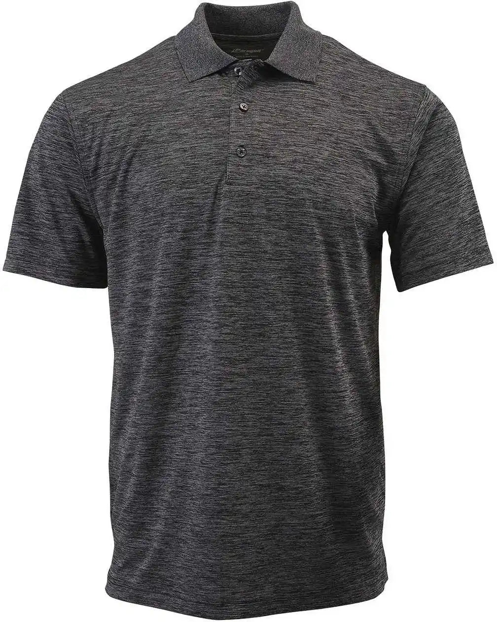 Paragon 130 Adult Performance Striated Polo Black Heather