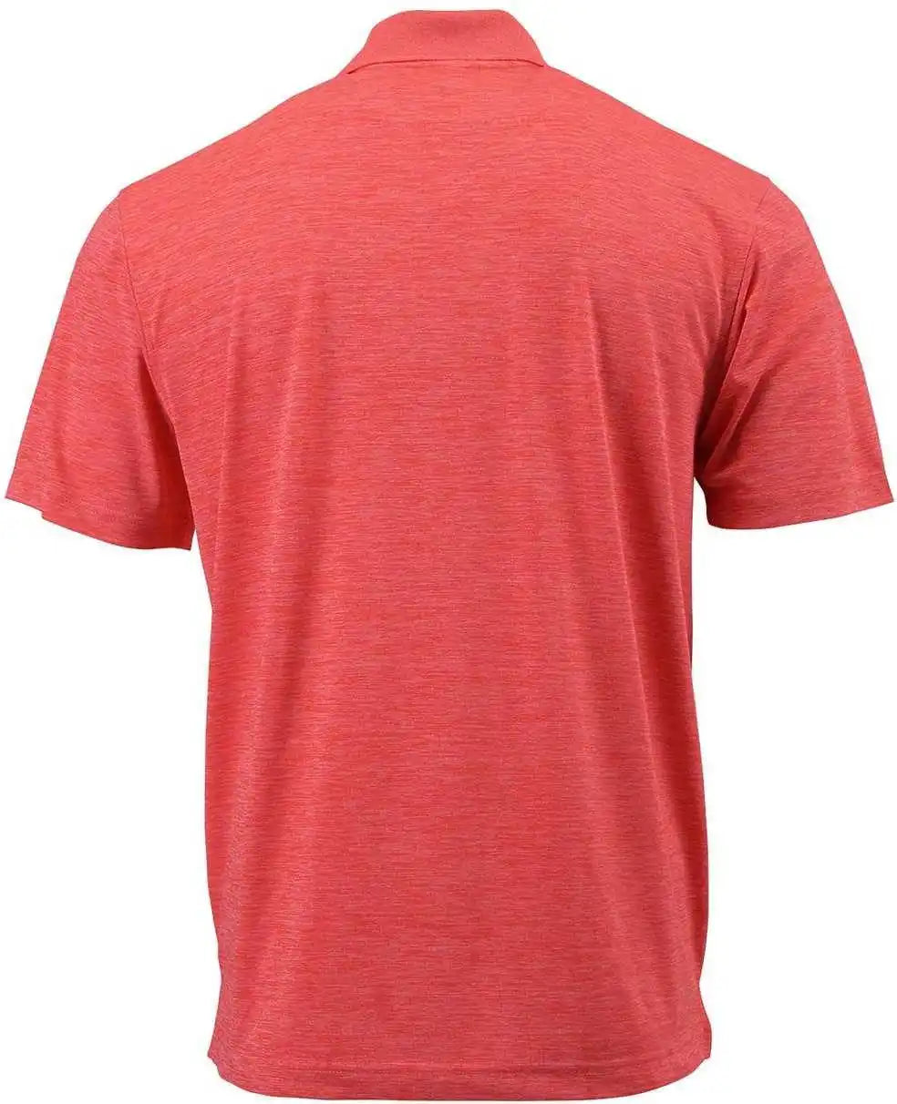 Paragon 130 Adult Performance Striated Polo - Melon Heather