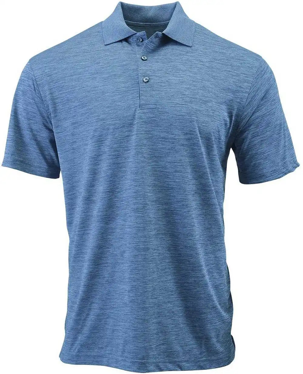 Paragon 130 Adult Performance Striated Polo Peri Blue Heather