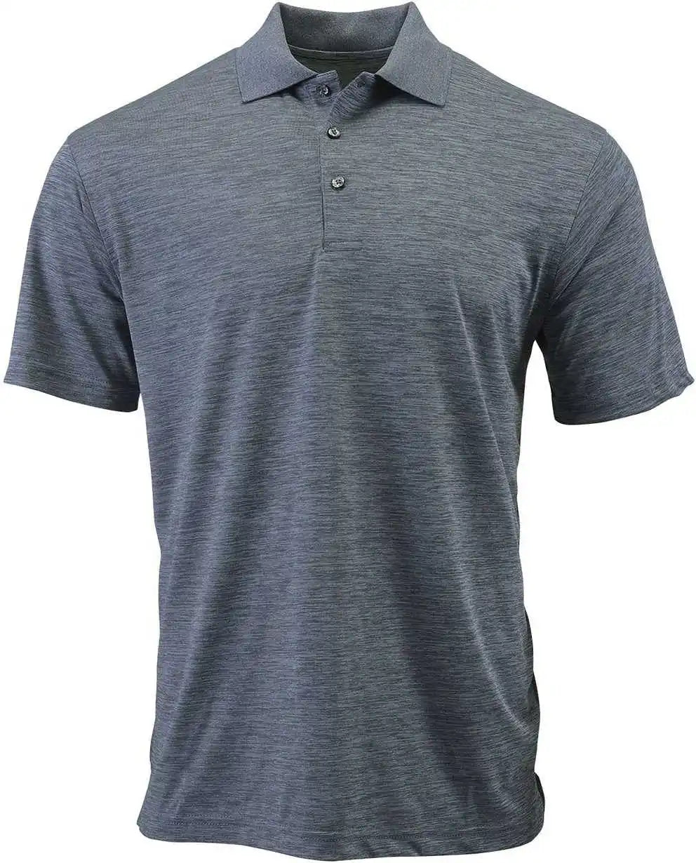 Paragon 130 Adult Performance Striated Polo - Steel Gray Heather