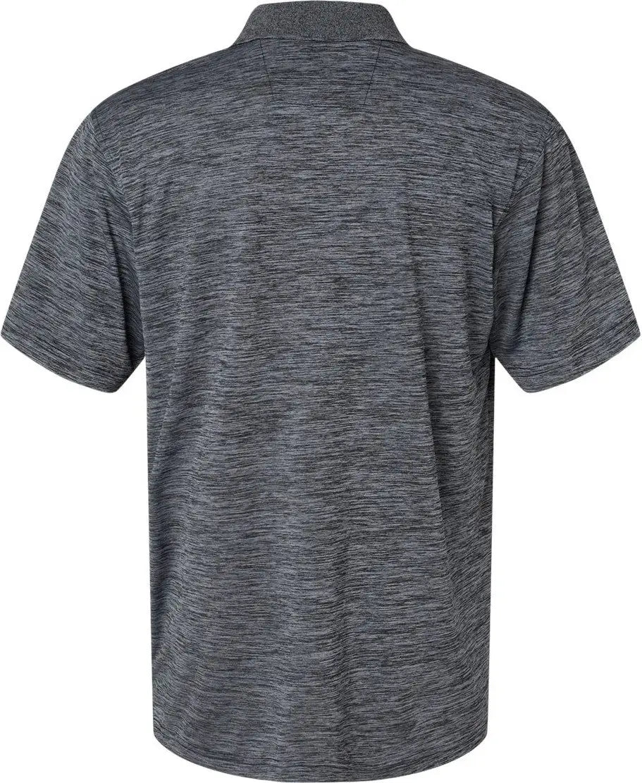 Paragon 130 Dakota Striated Heather Polo - Black