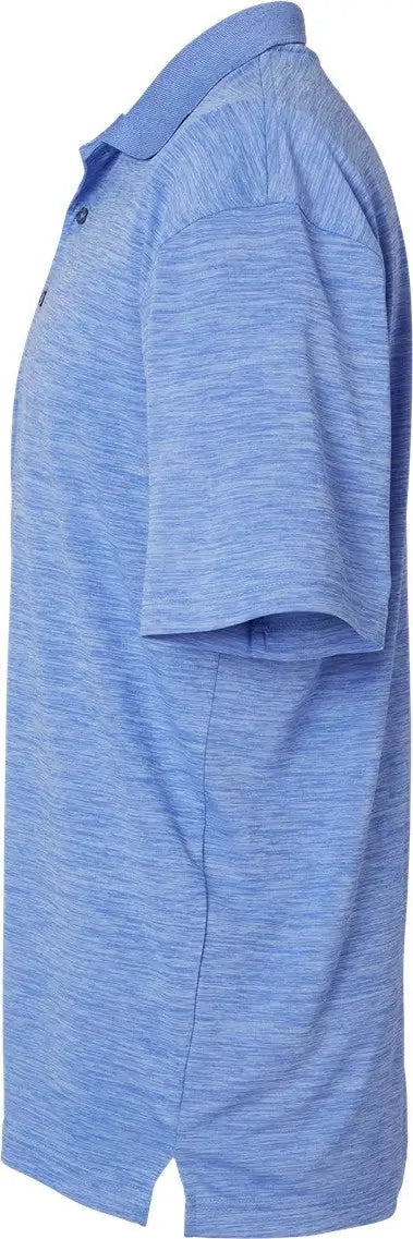 Paragon 130 Dakota Striated Heather Polo - Peri Blue