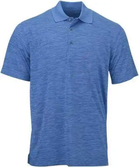 Paragon 130 Dakota Striated Heather Polo - Sky Blue
