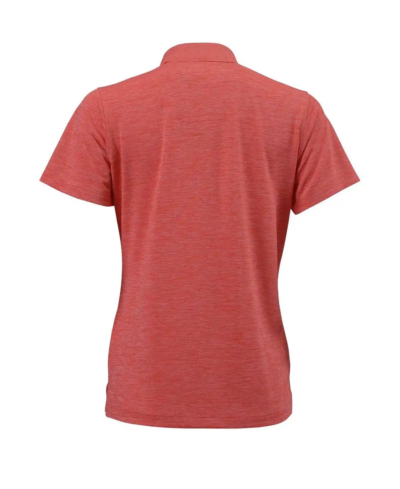 Paragon 131 Ladies Performance Striated Polo - Melon Heather