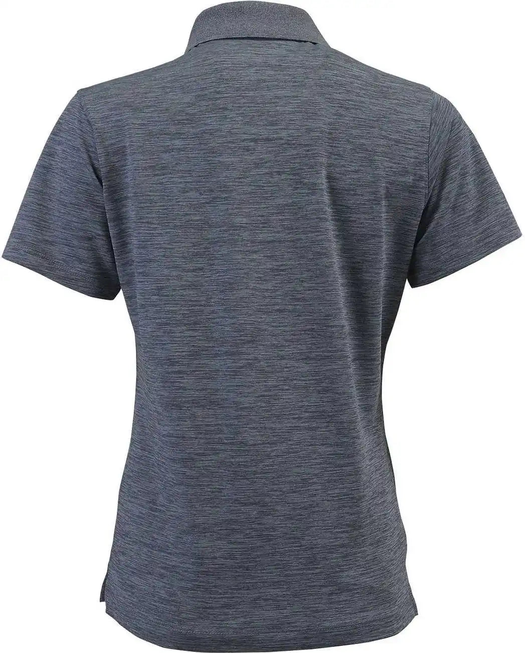 Paragon 131 Ladies Performance Striated Polo Steel Gray Heather