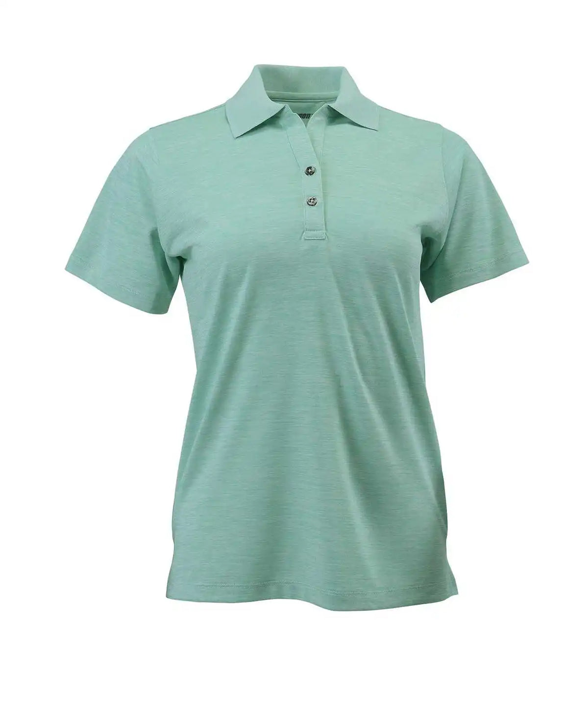 Paragon 131 Ladies Performance Striated Polo Surf Green Heather