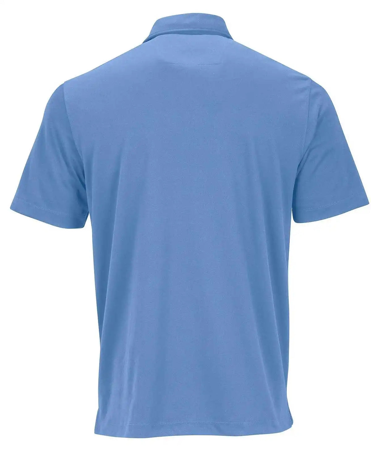Paragon 150 Memphis Mens Sueded Polo - Light Blue
