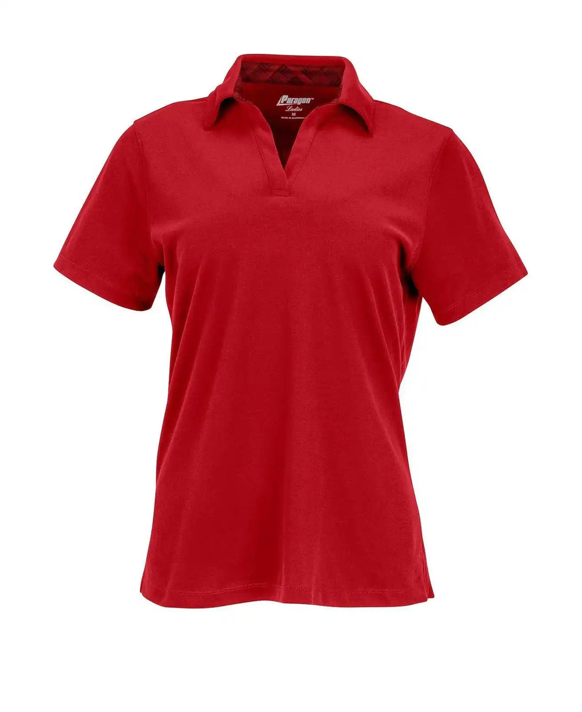 Paragon 151 Memphis Ladies Sueded Polo - Red