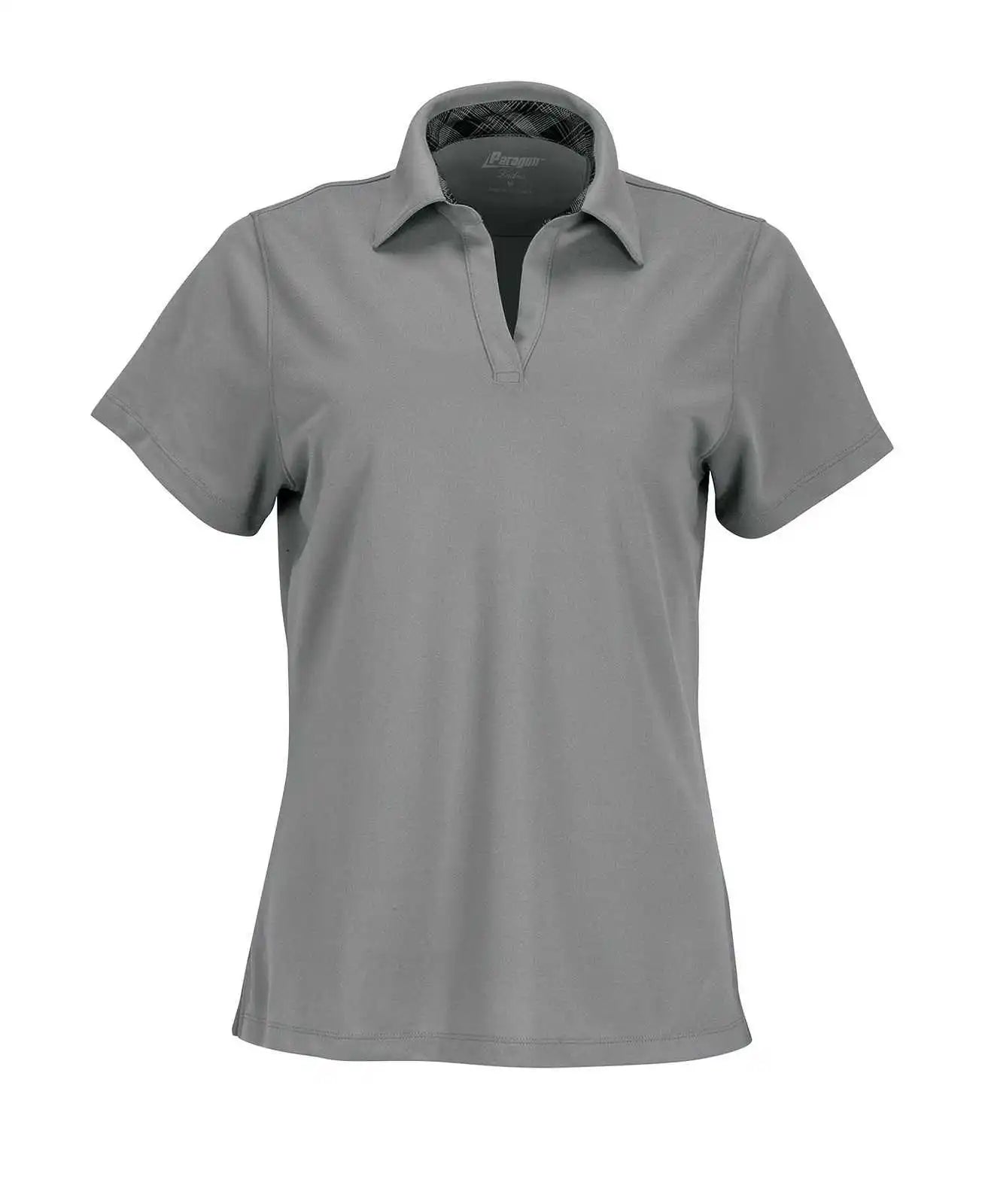 Paragon 151 Memphis Ladies Sueded Polo - Steel