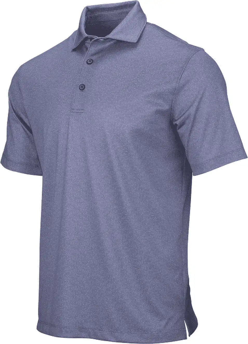 Paragon 152 Derby Sublimated Heathered Polo - Blue Heather
