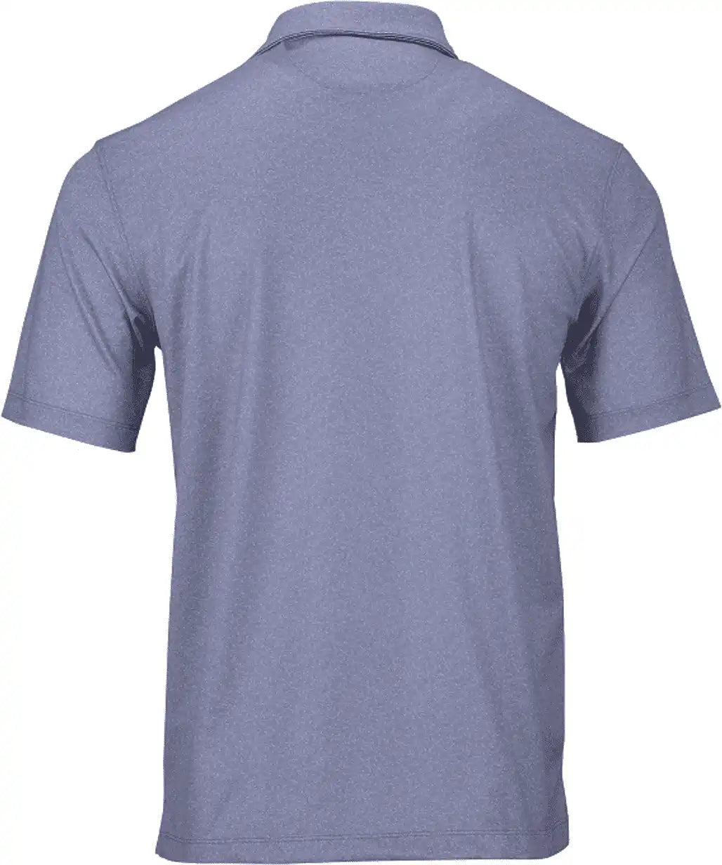 Paragon 152 Derby Sublimated Heathered Polo - Blue Heather