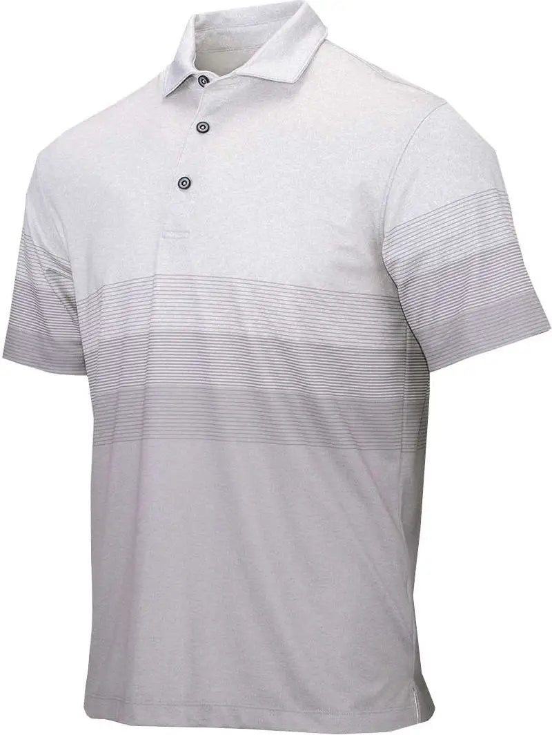 Paragon 153 Belmont Sublimated Heathered Polo - Ash Heather - Adult s