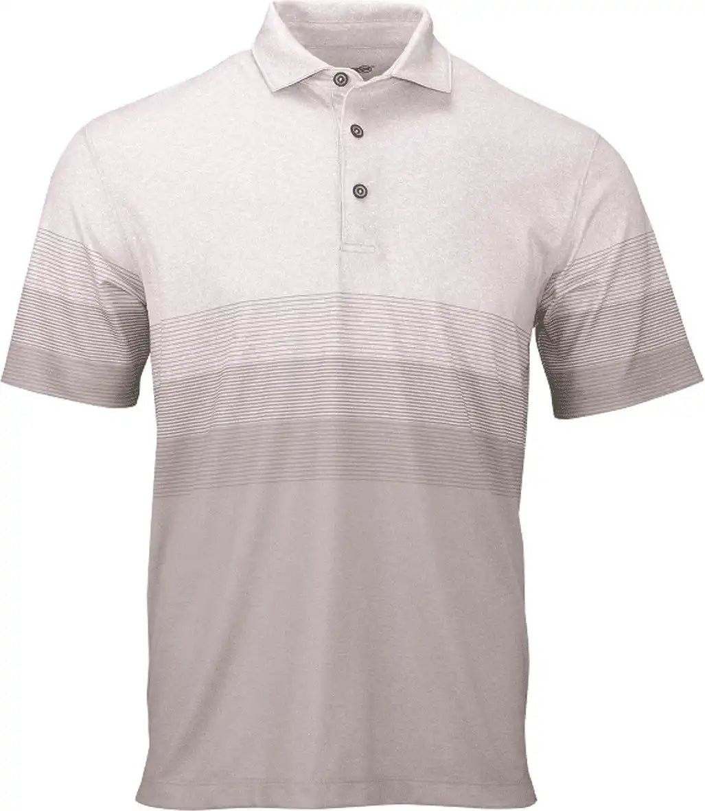 Paragon 153 Belmont Sublimated Heathered Polo - Ash Heather