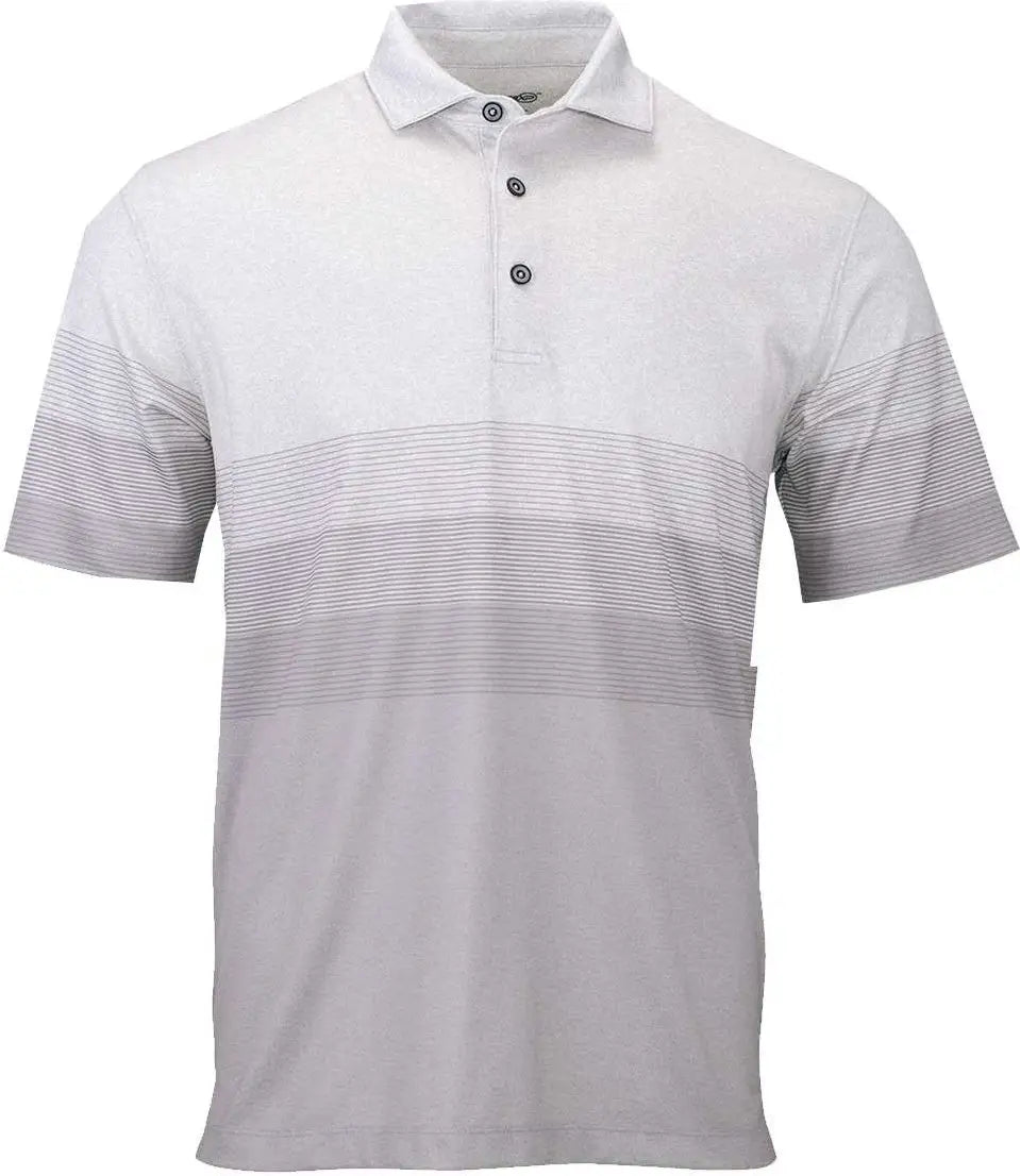 Paragon 153 Belmont Sublimated Heathered Polo - Ash Heather