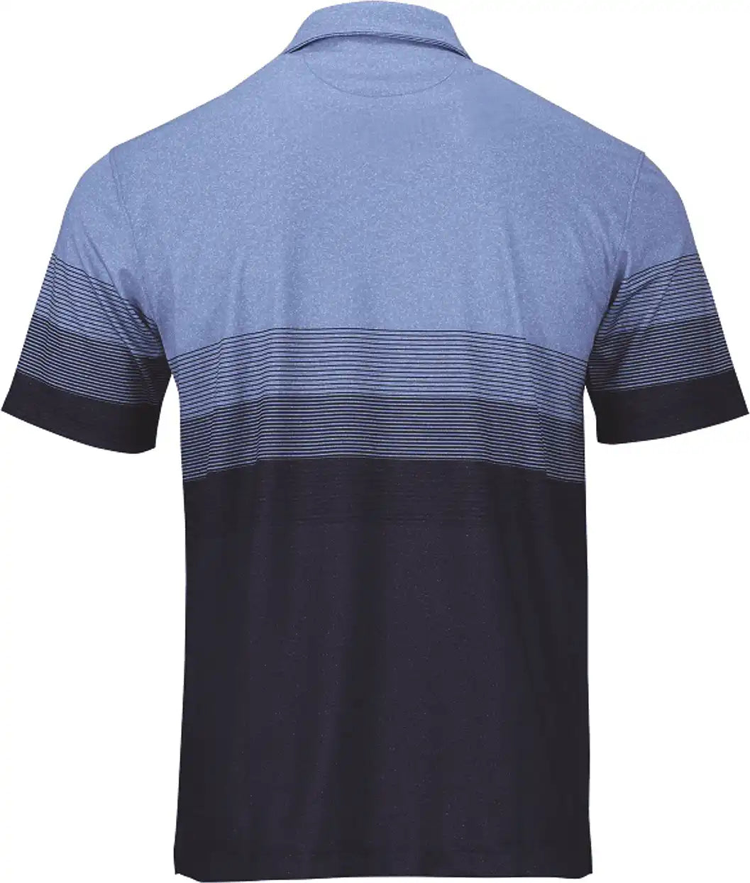 Paragon 153 Belmont Sublimated Heathered Polo - Blue Heather