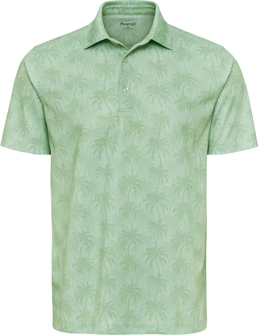 Paragon 154 Charleston Sublimated Polo - Palm Green - Adult s