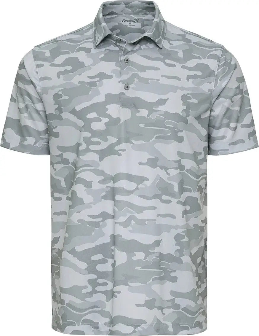 Paragon 170 Newport Camo Polo - Grey - Adult s