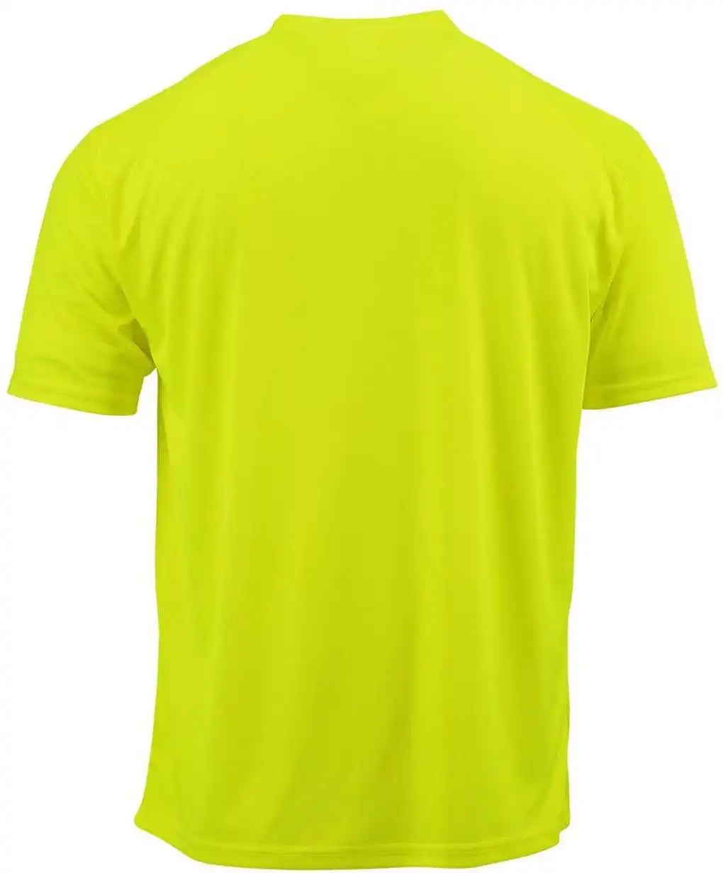 Paragon 200 Adult Performance Tee Safety Green