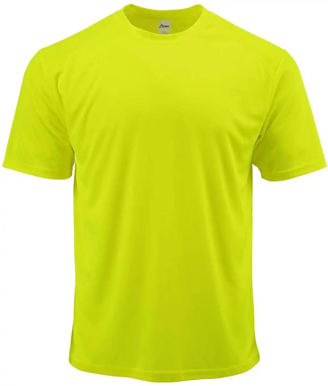 Paragon 200 Adult Performance Tee Safety Green