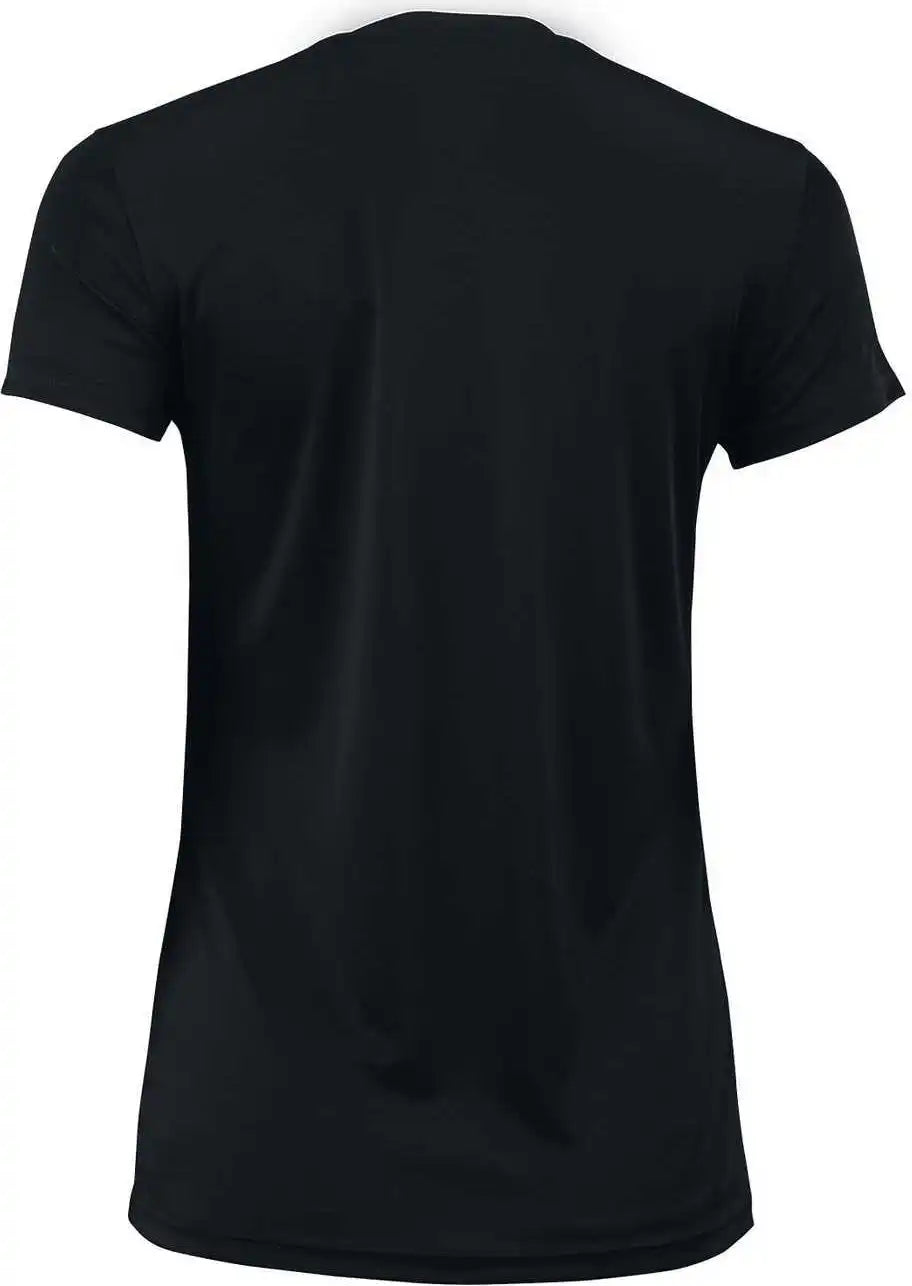 Paragon 203 Ladies V-neck Performance Tee - Black