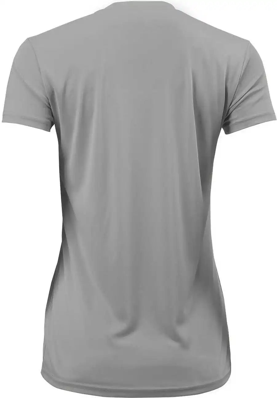 Paragon 203 Ladies v Neck Performance Tee Medium Gray