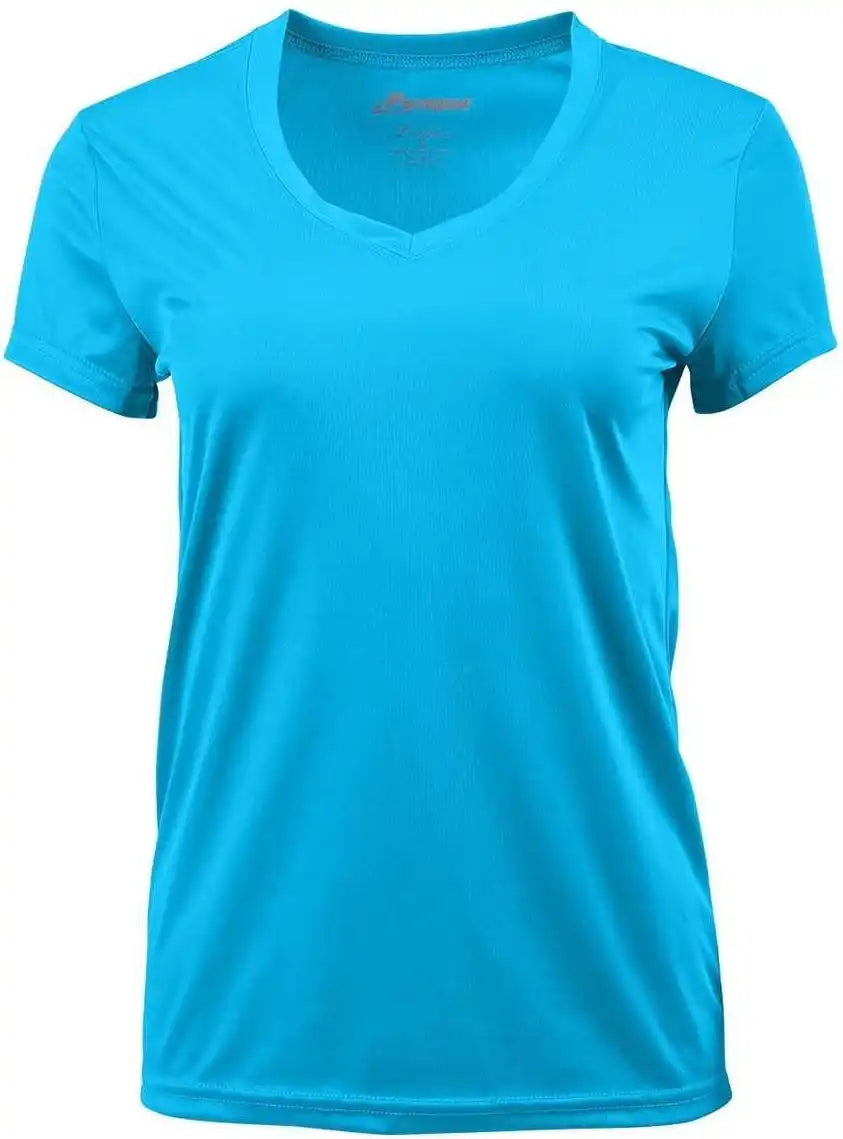 Paragon 203 Ladies v Neck Performance Tee Turquoise
