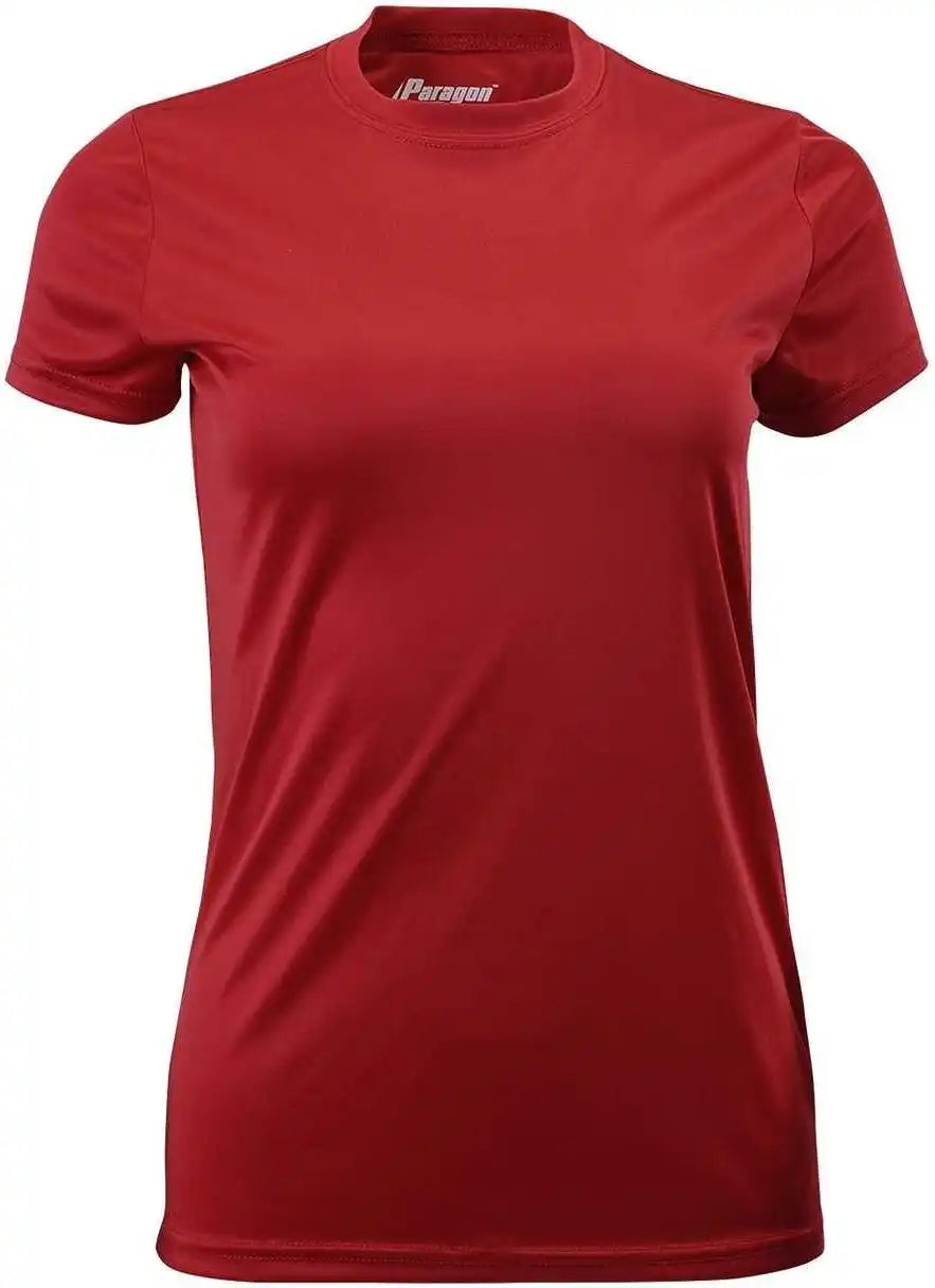 Paragon 204 Ladies Performance Tee Red