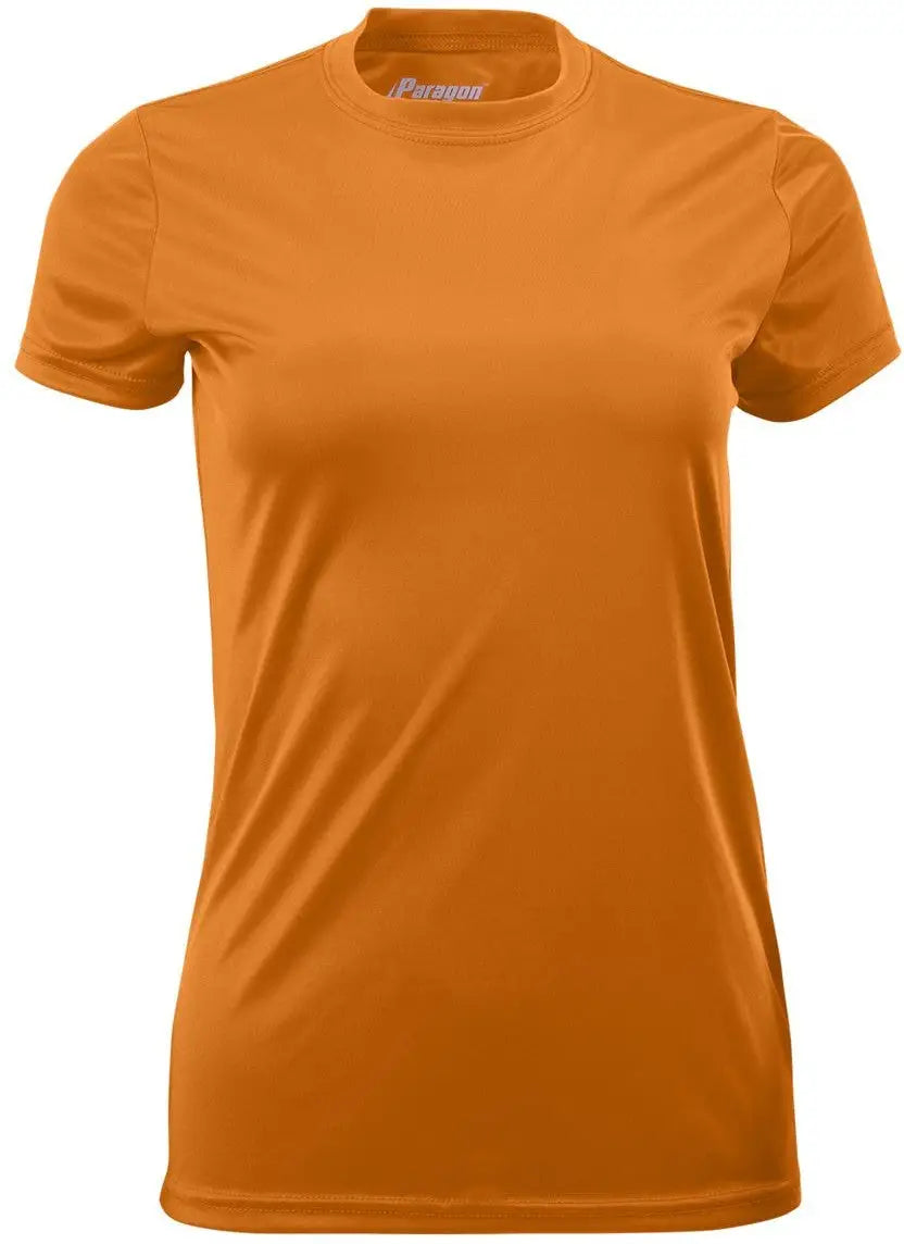 Paragon 204 Women’s Islander Performance T-shirt - Orange - Ladies Xs