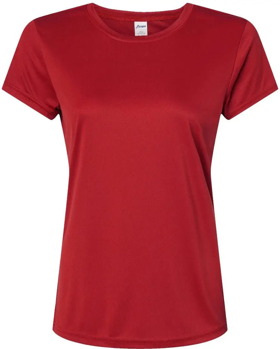 Paragon 204 Women’s Islander Performance T-shirt - Red - Ladies Xs