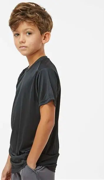 Paragon 208y Youth Islander Performance T-shirt - Black