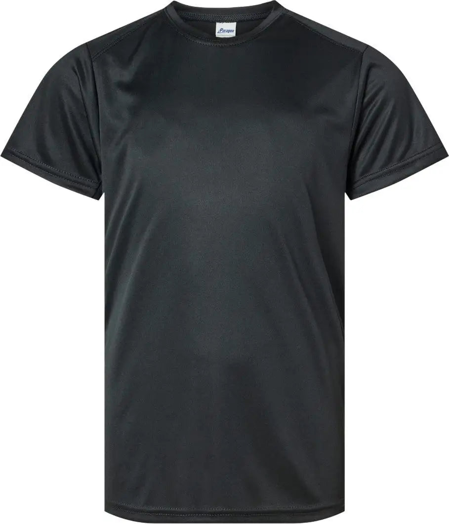 Paragon 208y Youth Islander Performance T-shirt - Black - s