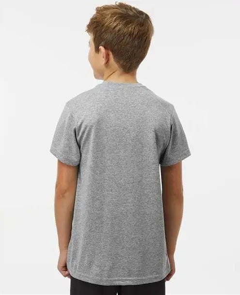 Paragon 208y Youth Islander Performance T-shirt - Heather Grey